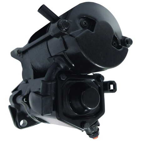 Wai Global Starter, STRND OSGR BLACK, 14kW12 Volt, CW, 18Tooth Spline 18199BN